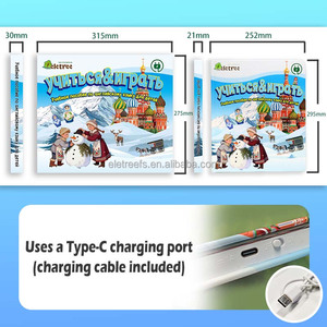 Libro Interactivo Bilingüe Inglés-Ruso para Niños ELETREE, con Más de 420 Palabras, Libro de Aprendizaje de Audio Recargable, Juguete Educativo - Product Image 5