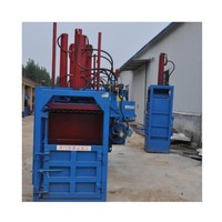 Machine à balles hydraulique de recyclage automatique, machine de presse à balles hydraulique pour déchets/vêtements/bouteilles en pet