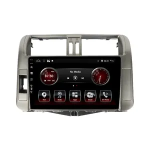 2 din Android araba radyo için Toyota Land Cruiser Prado J 150 2009-2013 araba radyo multimedya GPS navigasyon otomatik ses radyo 2din