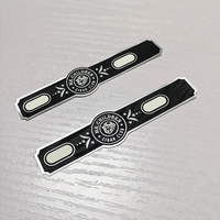 Étiquettes adhésives pour anneaux de cigares les plus populaires, de haute qualité, avec estampage à chaud doré et impression en relief sur papier, pour bandes de cigares