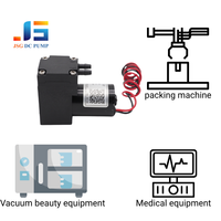 Compresseur d'air manuel à diaphragme 24V pour impression numérique à jet d'encre, avec moteur électrique et pompe à vide