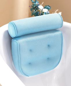 Accessoires de <span class=keywords><strong>baignoire</strong></span> Ventouse antidérapante Oreiller de bain ergonomique pour le soutien du cou Appuie-tête - Product Image 2