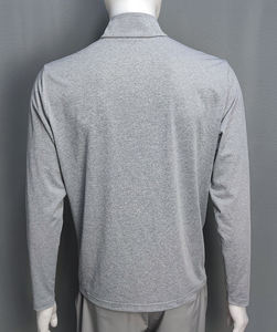 Jogging Half Zip Sudadera con capucha de golf para hombre al aire libre 1/4 Zip Pullover Tela Nuevo diseño personalizado Sport Running Logo Fleece - Product Image 3