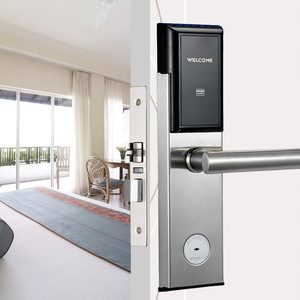 Système de serrure de porte numérique intelligente pour hôtel, serrure de porte numérique à carte-clé - Product Image 6