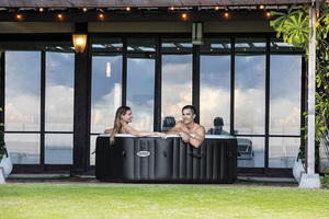 <span class=keywords><strong>INTEX</strong></span> 28458 Jacuzzi Inflable Portátil Octagonal de 201*201*71cm con Sistema de Saneamiento de Agua Salada <span class=keywords><strong>Pure</strong></span> <span class=keywords><strong>Spa</strong></span> - Product Image 4