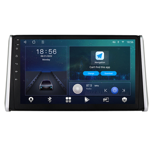 8 lõi 4 gam IPS GPS Navigator Carplay 10 ''Màn hình cảm ứng âm thanh Android đa phương tiện đài phát thanh Player cho TOYOTA RAV4 2018 ~ 2020 - Product Image 1