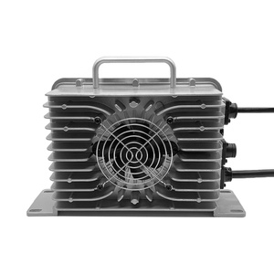 2000W <b>72V</b> 24V 36V 48V 84V Lithium Waterproof On-Board Charger 12A 15A 20A 25A 35A CC CV with M23 Connector for Forklifts - Product Image 1