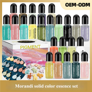 Pigmento líquido Morandi al por mayor, 24 colores, 10 ml, pigmento de resina epoxi, kit de tinte de resina para manualidades DIY, para arte y artesanía. - Product Image 2