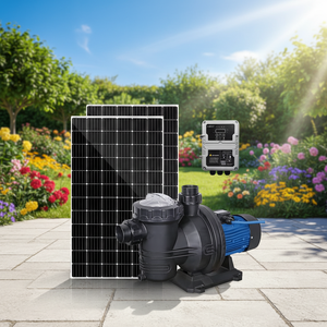 <span class=keywords><strong>Kit</strong></span> de Bomba de Piscina <span class=keywords><strong>Solar</strong></span> de Corriente Continua de Funcionamiento Silencioso con Paneles Solares, Bomba de Agua para Piscina de 48v Alimentada por Energía <span class=keywords><strong>Solar</strong></span> - Product Image 1