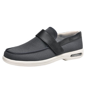 Chaussures orthopédiques respirantes avec sangle réglable et soutien du talon, chaussures de tous les jours pour hommes, chaussures confortables - Product Image 4
