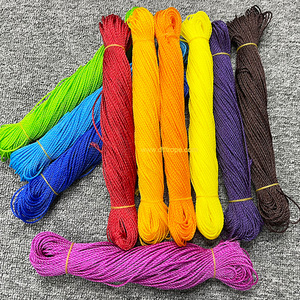 Ficelle torsadée en PE colorée de 1 mm pour le bricolage et le jardinage - Product Image 3