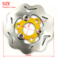 Disque de frein flottant pour moto tout-terrain découpé CNC, rotor léger pour une meilleure maîtrise de la freinade hors route