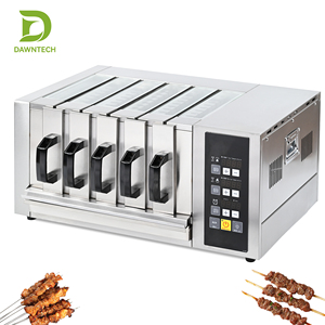 Máquina Comercial para Asar Kebab Automática y sin Humo, 4200W, 6 Tubos de Calentamiento, 0-400 ℃ 220V - Product Image 1