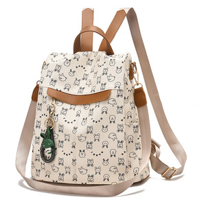 Sac à dos tendance coréen pour femme 2026, en cuir PU souple, polyvalent, avec fermeture éclair, idéal pour les étudiantes - Product Image 4
