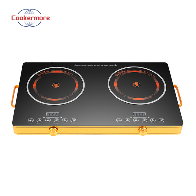 Wholesale 3000W Household Electric Stove Infrared Hot Plates Multifunction Digital Burner Kitchen Induction&Infrared Cooker