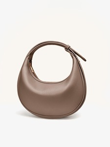 Sac fourre-tout demi-lune en similicuir PU pour femme 2026, avec bandoulière réglable, couleurs tendance, sac décontracté - Product Image 4