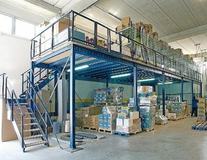Entrepôt industriel Structure en acier 500 à <span class=keywords><strong>1000</strong></span> <span class=keywords><strong>kg</strong></span> par mètre carré <span class=keywords><strong>Charge</strong></span> Mezzanine <span class=keywords><strong>lourde</strong></span> - Product Image 6