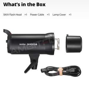 Godox Sk400iiv SK400II-V 2.4G <span class=keywords><strong>X</strong></span> Hệ Thống Chuyên Nghiệp Nhỏ Gọn Phòng Thu Đèn Flash Máy Ảnh Đèn Flash Cho Nhiếp Ảnh Phòng Thu Quay Phim - Product Image 6