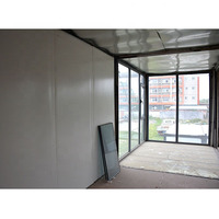 Conteneur modulaire de maison, plan de construction d'appartement, protection de l'environnement de haute qualité, prédestinée
