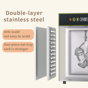Electric 12 Tray Stain Steel Drying <b>Machine</b> Efficient Hot Air Circulation <b>Dehydrator</b> Seaweed Kelp and Homemade Coasta; Snacks - Product Image 3