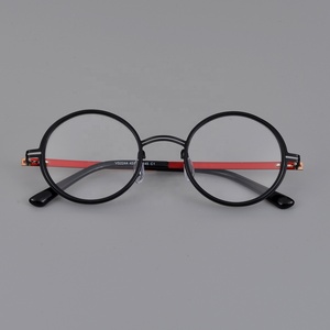 Retro toa cận thị Kính mắt khung với ống kính rõ ràng thiết kế thương hiệu phụ nữ cổ điển người đàn ông Acetate Vòng kính khung - Product Image 3