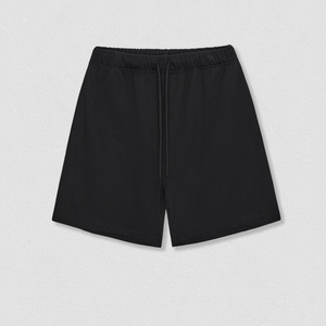 Shorts Bermuda Homme <span class=keywords><strong>Halliday</strong></span> en Coton Respirant Taille Mi-Haute avec Cordon de Serrage, Logos Personnalisables, Idéal Été, Gym, Course à Pied, Anti-Plis - Product Image 4
