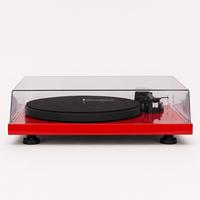 Tourne-disque vinyle ELETREE 3 vitesses avec haut-parleurs stéréo externes, tourne-disques pour disques vinyles avec haut-parleurs