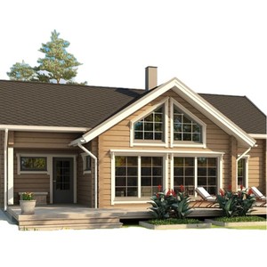 Cabanes d'été en bois de style traditionnel avec charpente en bois traité thermiquement pour les vacances ou le jardin - Product Image 5