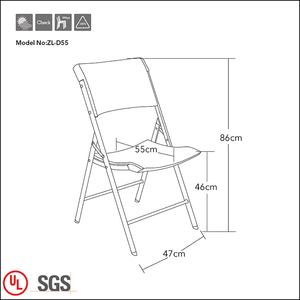 Nuevo diseño de mimbre plegable sillas de sala de bajo precio sillas de comedor - Product Image 6