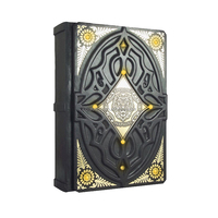 Grimoire sorcière sort livre fabriqué à la main résine Grimoire pour sorcières et Wiccans sorcière décoration livre Halloween accessoires