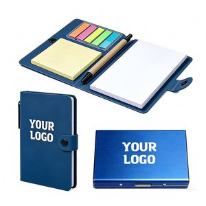 Hot Seller Wholesale Note Pads for Office Business Promo Gift <b>Small</b> Notepad with Self-Adhesive Memo Pen - Product Image 1