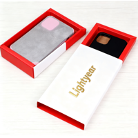 Design personnalisé étui de téléphone portable de luxe de haute qualité Boîte mystère pour ordinateur portable de qualité supérieure Emballage de boîte-cadeau mince