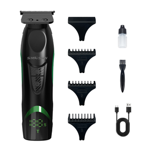 <span class=keywords><strong>Tondeuse</strong></span> à <span class=keywords><strong>cheveux</strong></span> professionnelle SiMAiSHEN Y9 certifiée, lame en métallurgie des poudres de <span class=keywords><strong>0</strong></span> <span class=keywords><strong>mm</strong></span>, couvercle détachable, <span class=keywords><strong>tondeuse</strong></span> à <span class=keywords><strong>cheveux</strong></span> électrique sans fil pour salon - Product Image 1