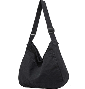 Nouveau sac bandoulière en toile grande taille, tendance, pour les amoureux du style décontracté, sac à bandoulière pour femmes et hommes, sac de voyage et de shopping quotidien - Product Image 5