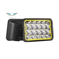 4X6 H4 Xe Dẫn Đèn Pha 45W 6500K Hi-Lo Chùm Đèn Vuông Cho Chevy Tốc Van Chở Hàng 1500 2500 3500 H6014/H6052/H6054/6054