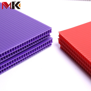 Số lượng lớn nhiệm vụ nặng nề Polypropylene rãnh <span class=keywords><strong>PP</strong></span> corflute Twin tường 4x8 sóng tấm nhựa cho bảo vệ sàn xây dựng - Product Image 6