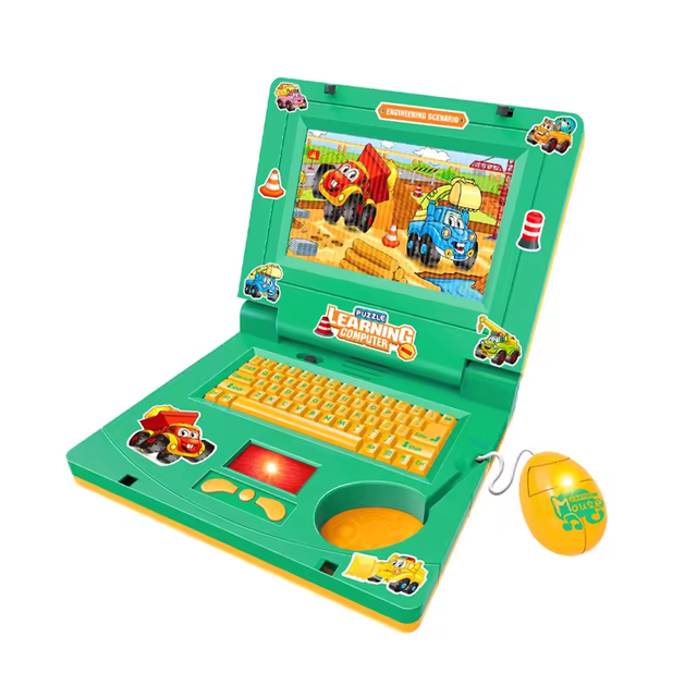 Electronic Kids Toy Laptop Learning Activities Learning Machine Educational Learning Computer for Kid 2-5 Years with Mouse