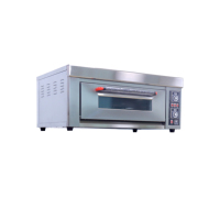 Horno de Convección Comercial de Acero Inoxidable Zhuoran XM-2D, Equipo Eléctrico para Pizza y Panadería para Hoteles, Pantalla LED, Protección Contra Sobrecalentamiento