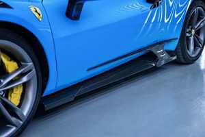 Nouveau kit de carrosserie en fibre de carbone sec pour <span class=keywords><strong>Ferrari</strong></span> 296GTB à BatFury Aero Style comprend un capot de capot de diffuseur arrière à lèvre avant - Product Image 4