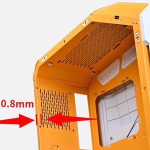 Lovingcool fábrica al por mayor <span class=keywords><strong>CPU</strong></span> Cooler Case USB 3,0 tipo C MATX ITX RGB Fan Mid Tower Desktop <span class=keywords><strong>Gaming</strong></span> <span class=keywords><strong>Computer</strong></span> PC Case - Product Image 6