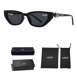 نظارات شمسية فاخرة بتصميم عين القطة لعام <span class=keywords><strong>2025</strong></span>، نظارات ريترو أنيقة للخارج، نظارات شمسية نسائية عصرية كلاسيكية بإطار صغير - Product Image 1