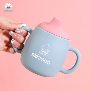 Vaso de Silicona para Bebé con Asa, Vaso de Silicona para Niños Pequeños, Vaso de Silicona para Bebé, Venta Caliente de Silicoco, ODM OEM - Product Image 6