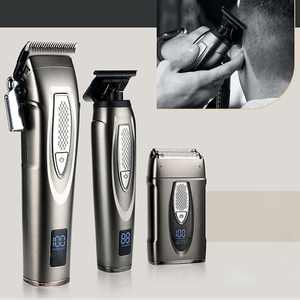 Pritech Draadloze Haarsnijmachine Oplaadbare Baardscheerapparaat Professionele Tondeuse Met Draadloos Opladen - Product Image 6