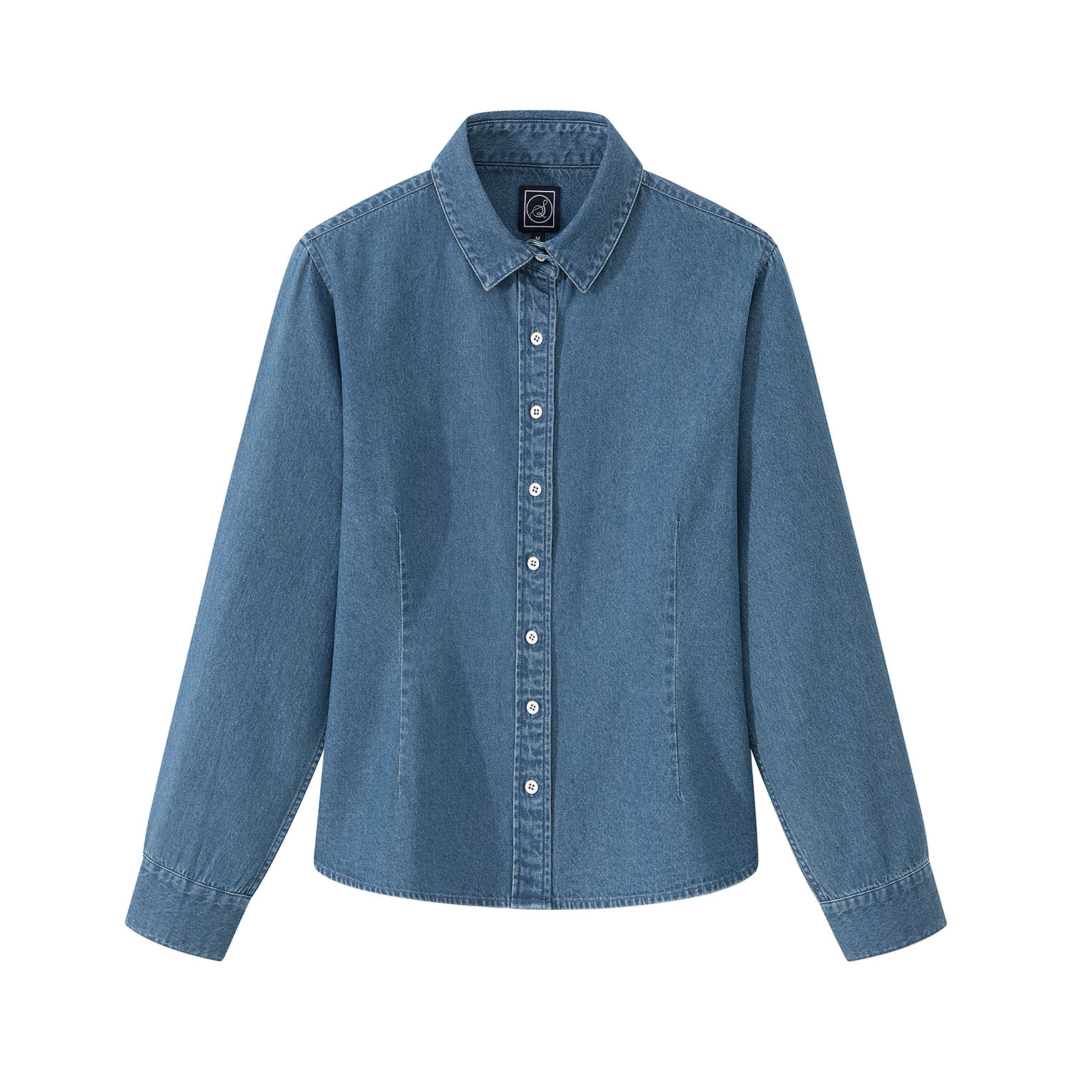 ผ้ายีนส์สีน้ำเงินฟอก