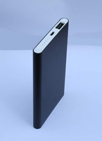 Batterie externe portable 10000 mAh, chargeur de batterie externe 10000 mAh, batterie externe LED pour téléphone