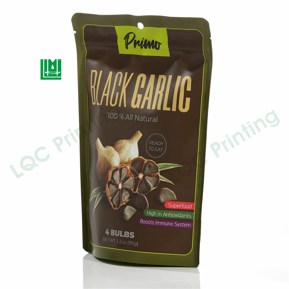 Sachets d'emballage de grains de café, noir et or, impression à personnaliser, avec fermeture éclair, 1 kg, pièces