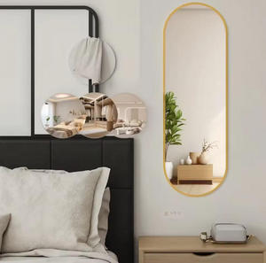 Bán Buôn Tối Giản Xách Tay Vàng Trang Trí Rèn Sắt Đóng Khung 4Mm Dày Chất Lượng Cao Nhà Dcor Phòng Khách Phòng Tắm Tường - Product Image 5