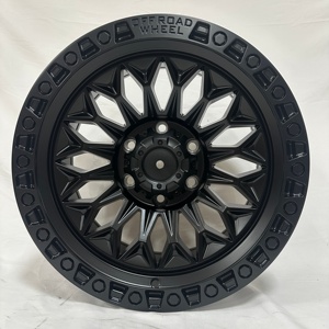 Jantes tout-terrain SKA 16 17 18 19 pouces en alliage d'aluminium PCD 5x108/114.3/127/150 6x114.3/139.7, <span class=keywords><strong>moyeu</strong></span> de roue modifié de haute qualité - Product Image 4