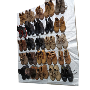 Botas de Tobillo de Cuero Genuino de Segunda Mano para Hombre y Mujer, Venta al Por Mayor, Marcas Internacionales y Locales - Product Image 3