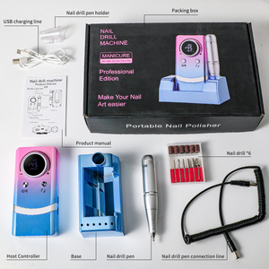 Máquina Eléctrica de Uñas 2025, 45000 rpm, Inalámbrica, Portátil, Recargable, para Manicura y Pedicura, Eliminación de Esmalte de Gel UV, Sin Escobillas, Bajo Ruido - Product Image 3